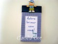 Bloquinho para menino